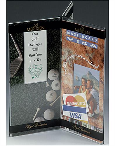 6 Panel Table Tent for 4" x 9" Graphics Table Tent