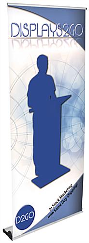 Custom Vertical Banner for Businesses Custom Vertical Banner, 40" Overall Width