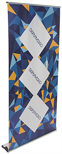 Custom Roller Banner Ideal for Trade Shows Custom Roller Banner, 48" Overall Width
