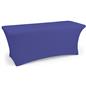 Royal blue fitted spandex table covers