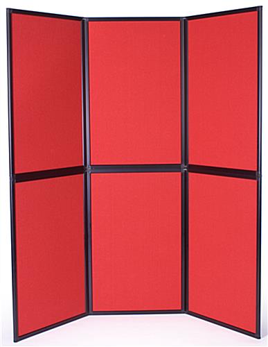 Folding Presentation Board for Trade Show Backdrops 70 inch wide folding presentation board