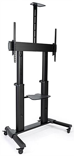Heavy Duty Rolling TV Stand - Durable Alluminum Alloy Construction Heavy duty rolling TV stand for 37"-70" flat screens