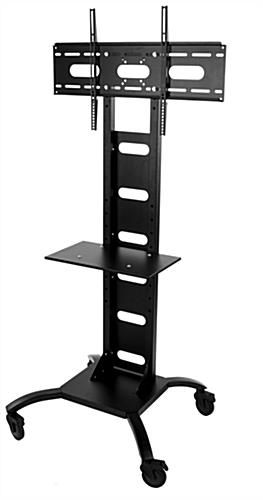 Flat Panel Mount with Locking Wheels Office TV Stand