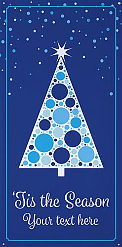 4' x 8' "'Tis the Season" Hanging Banner - A Must-Have for any Holiday Campaign 4' x 8' "'Tis the Season" hanging banner for indoor or outdoor display