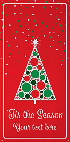 4' x 8' Personalized Holiday Banner - A Festive Way to Spread Seasonal Cheer 4' x 8' personalized holiday banner with seasonal festive graphics
