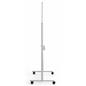 Portable whiteboard in profile view