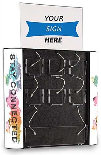 Multi Device Wall Charger - Compatible with Most Cell Phones & Tablets Multi device wall charger with stock graphics