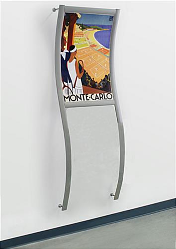 Wave-Style, Poster Frame Mounts to the Wall Poster Frame