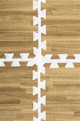 Light Oak Wood Grain Floor Mats, EVA Foam Light Oak Wood Grain Floor Mats, EVA Foam