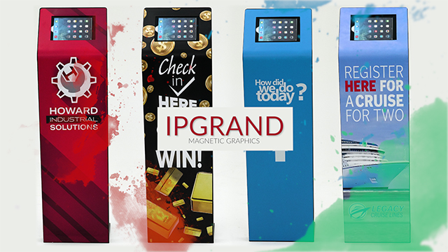 Product Showcase: Magnetic Graphics for IPGRAND Series Tablet Stands