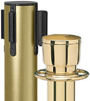 Brass Stanchion Poles
