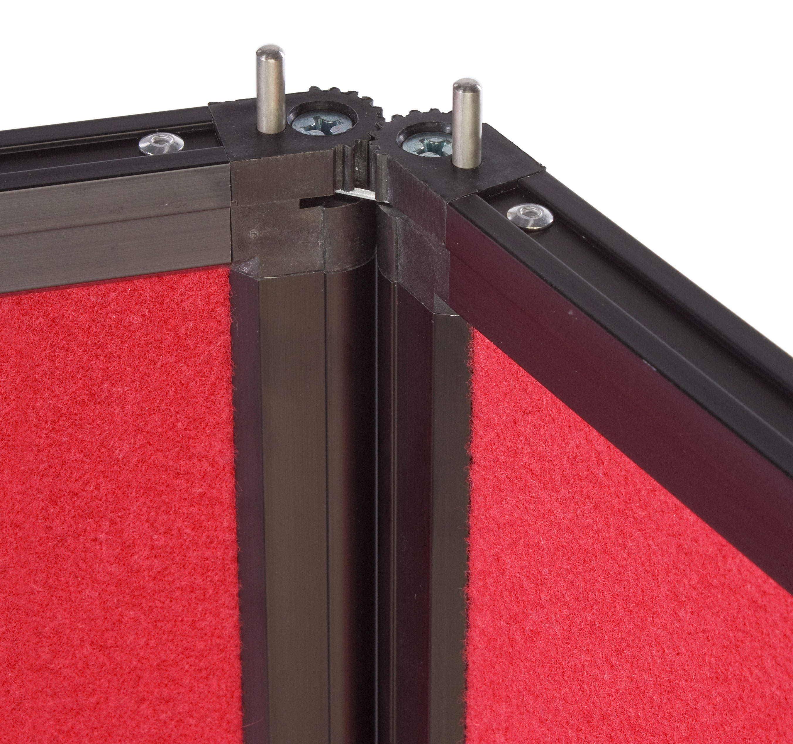 Modular Exhibition Panel System | 84" High Surface With 10 Panels ...