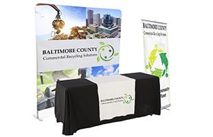 10x10 square foot trade show booth displays