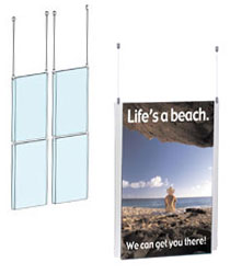 11x17 hanging sign systems