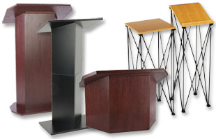 Portable Podiums & Lecterns