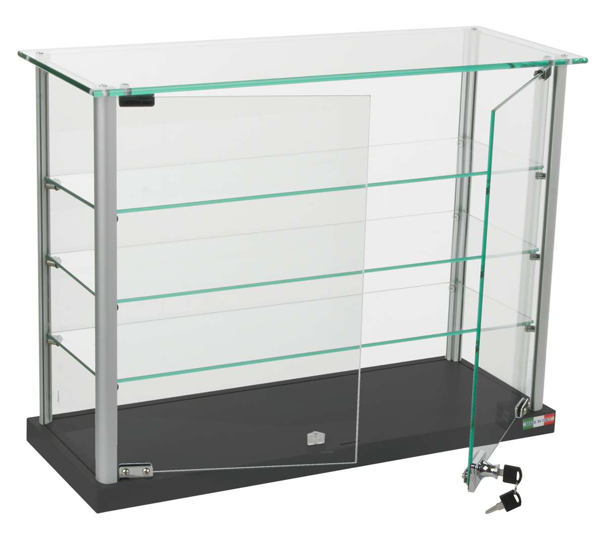 Countertop Display Case | (3) Height Adjustable Shelves | Displays2Go
