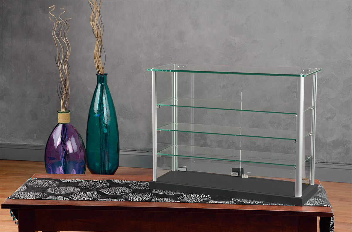 Countertop Display Case | (3) Height Adjustable Shelves | Displays2Go