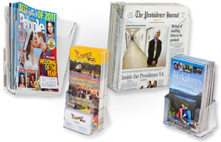 Clear Single Wall Brochure Holders