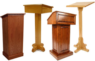 Solid Wood Lecterns