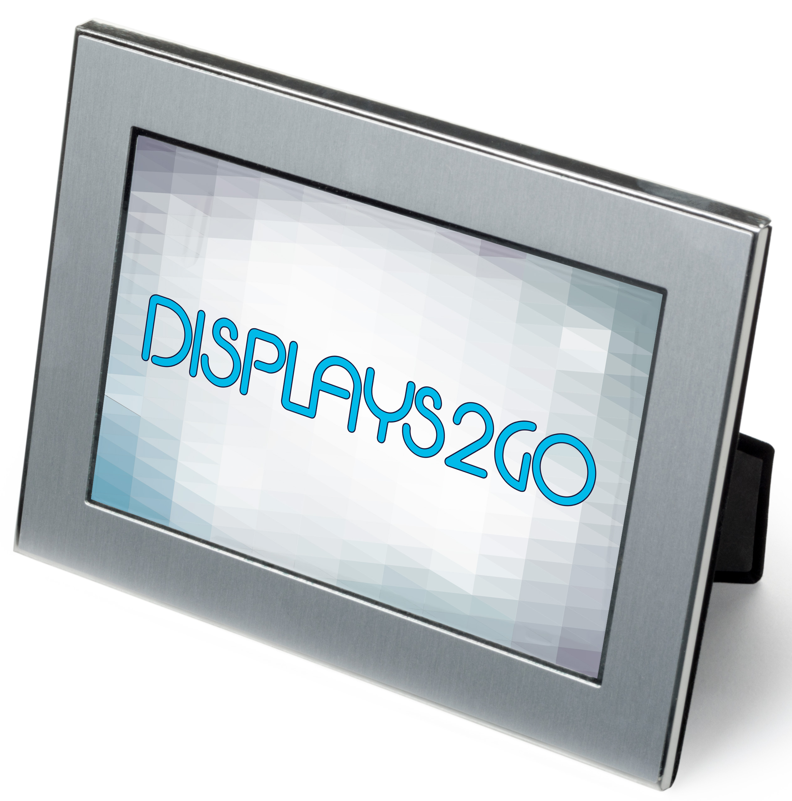Silver Plated Frames w/ Basic Reflective Profile | 4" x 6" | Displays2Go