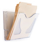 Clear Acrylic Wall File Folder For Letter-Size Papers
