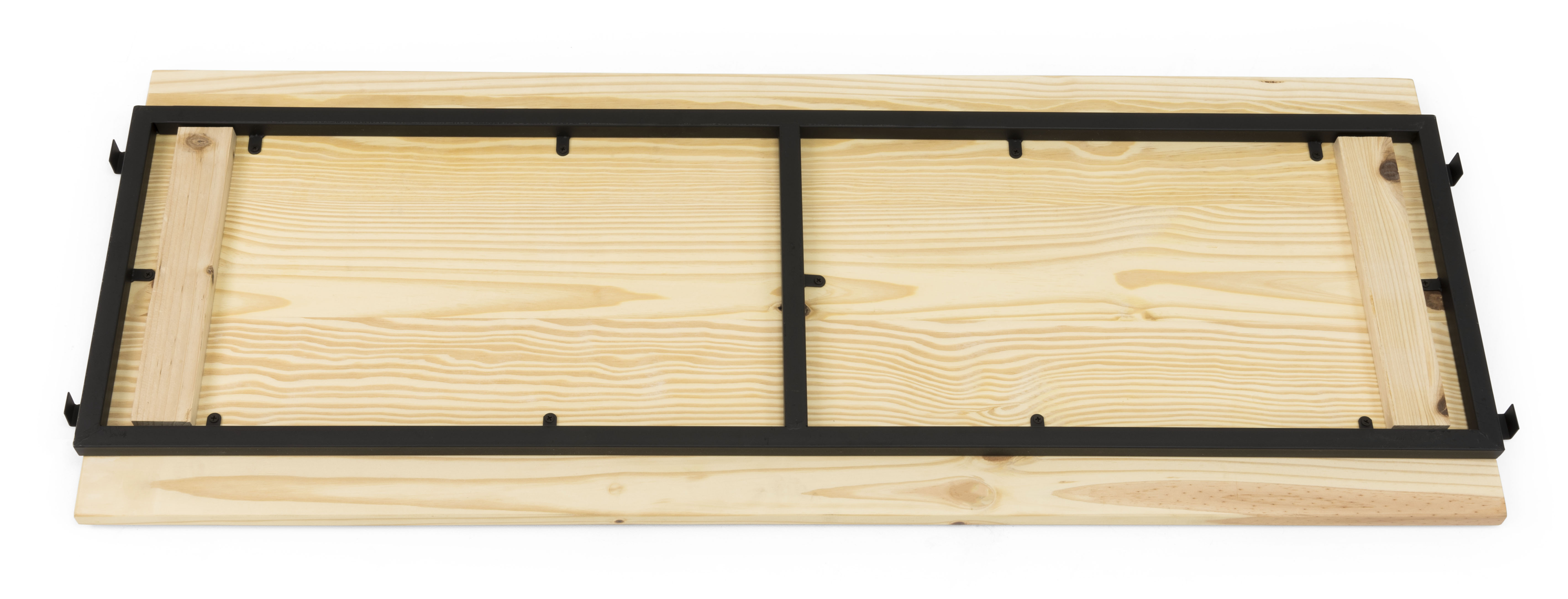 Pipeline Add-On of 2 Shelves & Brackets w/ 1 Outrigger – Natural - Image 3