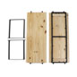 2 Add-On Shelves for Industrial Wall Unit