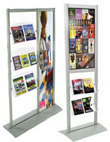 Metal Poster Stands | Affordable Freestanding Graphic Displays