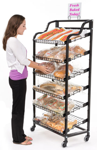 Bakery shop online racks