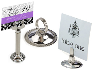 Place Card Holders | Banquet Displays & Table Number Frames