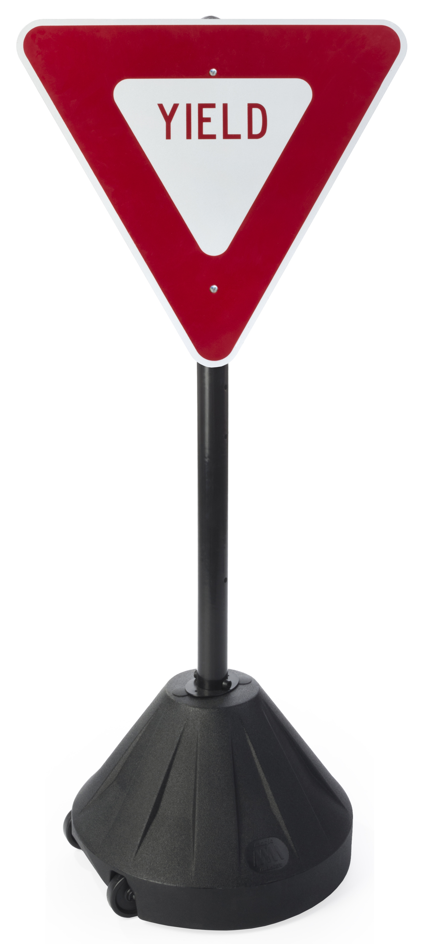 Yield Sign Stand | Rolling and Weighted Base | Displays2Go