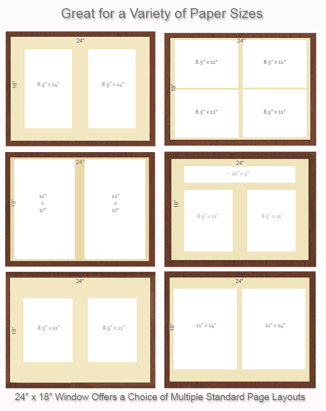 Directory Display Stand 24 x 18 Bulletin Board