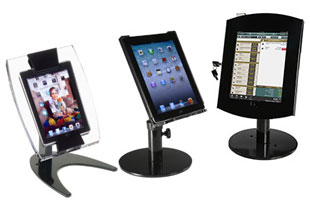 Secure iPad Mounts with Locking Enclosures