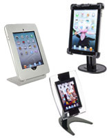 save retail space with locking ipad stands
