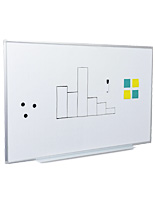 Wall Whiteboards with Wood or Steel Frames