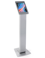 Silver 12.9 Locking iPad ADA compliant POS enclosure