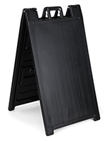 folding plastic sandwich board signs