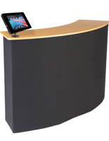 Trade Show Counter with iPad Holder