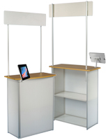 Promotional Counter with iPad Mount