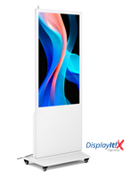 Digital Display Advertising Floor Stand with floor standing placement