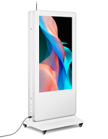 Double-sided digital non-touch display with Android 11 operating system