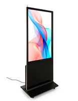 Advertising multimedia kiosk with android 11 OS
