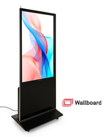 Advertising multimedia kiosk with 10pt IR