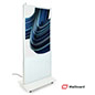 Advertising multimedia kiosk with LCD touch screen