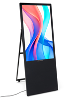 Digital sandwich board with 43 inch non-touch LCD screen