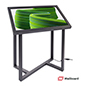 Interactive touch screen kiosk with 20pt IR display