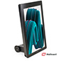 Portable outdoor digital signage in black