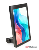 Portable outdoor digital signage is weather resistant