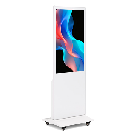 Floor standing digital displays