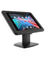 Desktop iPad holder with black and white colorways